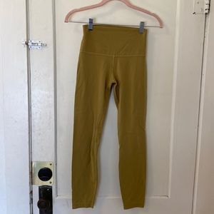 Mustard lululemon aligns